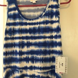LuLaRoe Dresses - Lularoe Blue Tie Dye Nicki Dress Medium LuLaRoe Dresses - Lularoe Blue Tie Dye Nicki Dress Medium